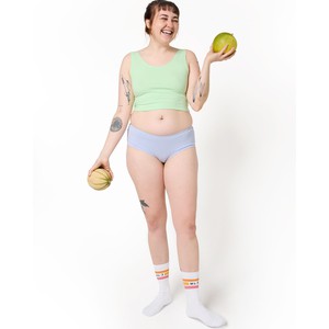Melon Organic Cotton Cropped Tank Top from TIZZ & TONIC
