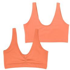 Apricot Supima Cotton Soft Bra via TIZZ & TONIC