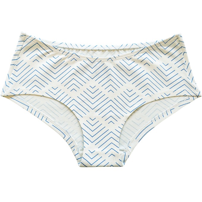 Santorini Organic Cotton Hipster Panty from TIZZ & TONIC