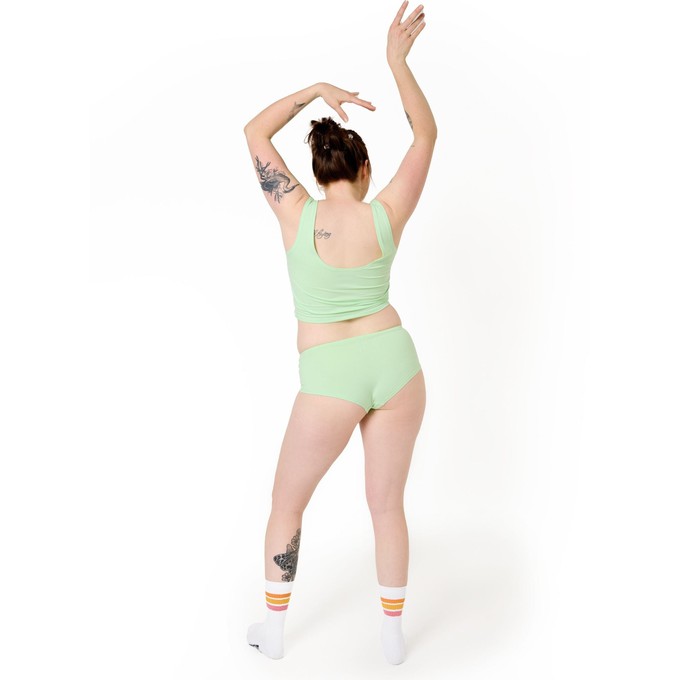 Melon Organic Cotton Cropped Tank Top from TIZZ & TONIC