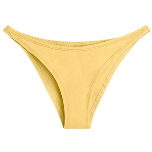 Butter Yellow Organic Cotton Brazilian Panty from TIZZ & TONIC
