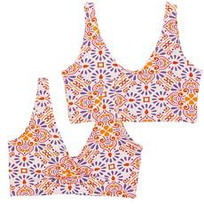 Mediterranean Supima Cotton Soft Bra via TIZZ & TONIC
