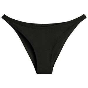 Jet Black Organic Cotton Brazilian Panty from TIZZ & TONIC