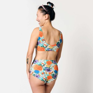 Flora Organic Cotton Hi-Waist Panty from TIZZ & TONIC