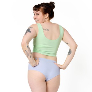 Melon Organic Cotton Cropped Tank Top from TIZZ & TONIC