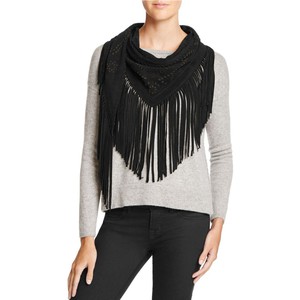 EKKA - MEDIUM FRINGE WRAP - BLACK from Treasures-Design