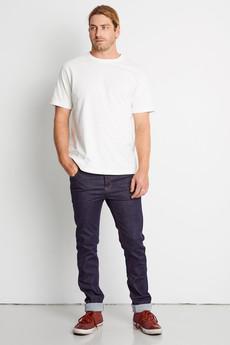 Organic Cotton Red Stitch Jean via TRi COLOUR FEDERATiON