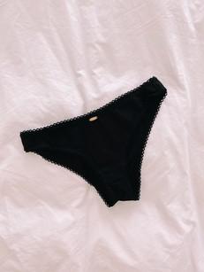 Black Bamboo Bikini van Troo