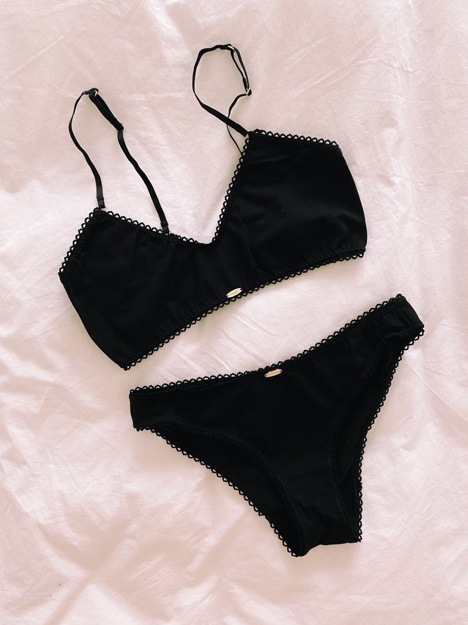 Black Bamboo Bikini from Troo