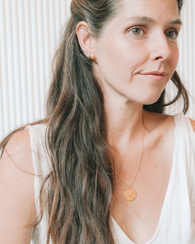 mini irma earrings from TRUVAI jewellery