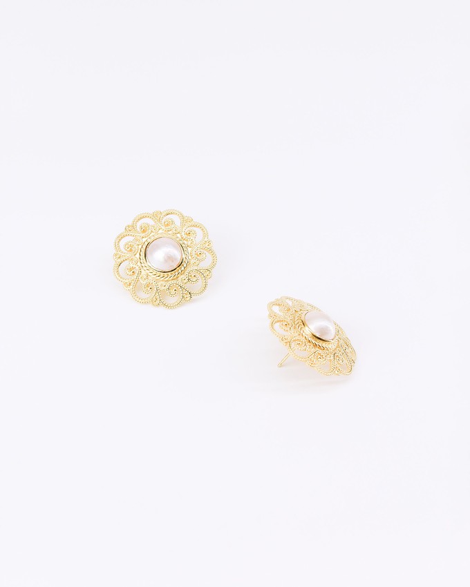 clementine earrings from TRUVAI jewellery