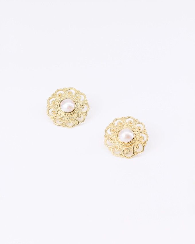 clementine earrings from TRUVAI jewellery