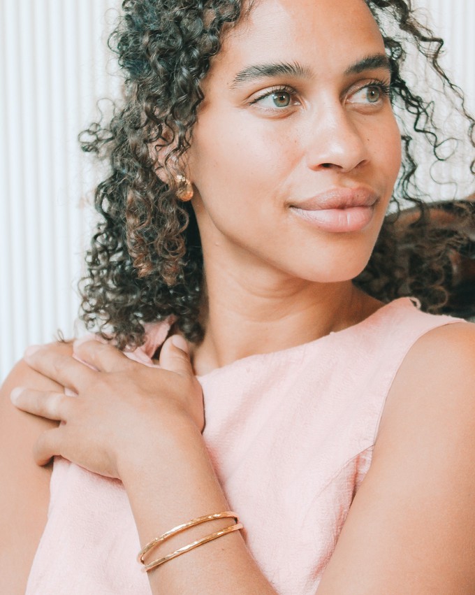 goldie double cuff bracelet from TRUVAI jewellery