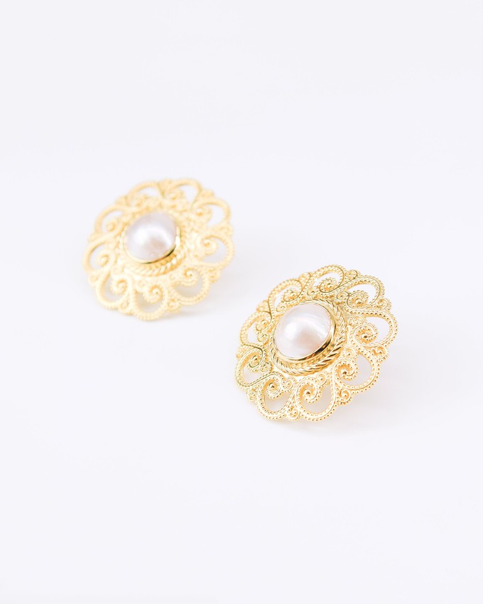 clementine earrings from TRUVAI jewellery