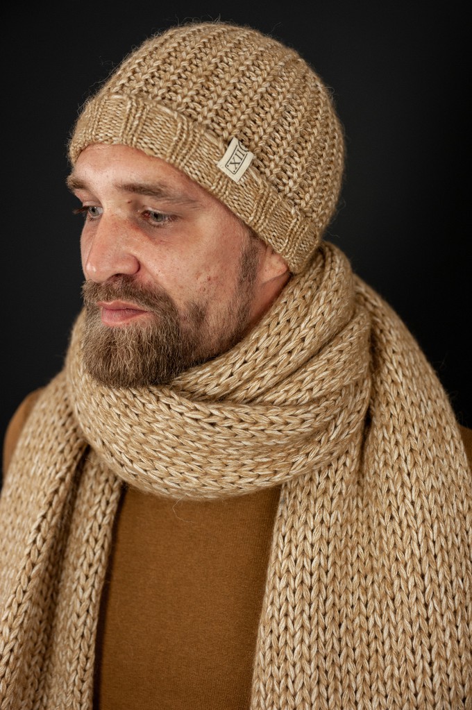 Twelve Million Sjaal Antarctica - Taupe from Twelve Million