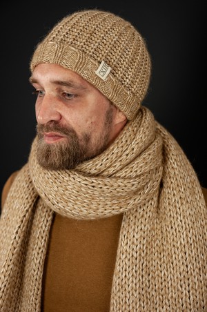 Twelve Million Sjaal Antarctica - Taupe from Twelve Million
