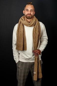 Twelve Million Sjaal IJsland - Taupe via Twelve Million