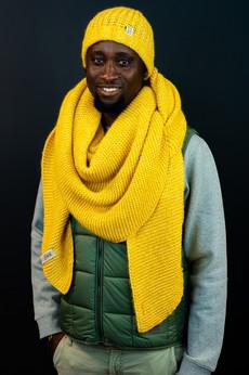 Twelve Million Omslagdoek Alaska - Honing mosterd via Twelve Million