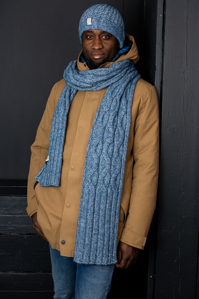Twelve Million Sjaal IJsland - Jeans blauw from Twelve Million