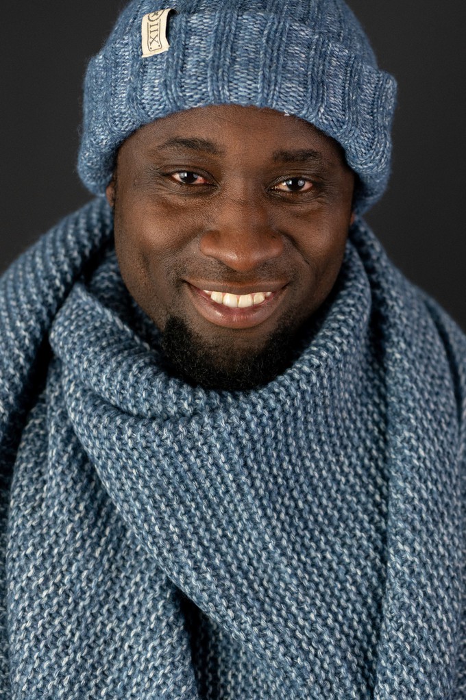 Twelve Million Omslagdoek Alaska  - Jeans blauw from Twelve Million