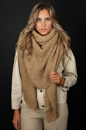 Twelve Million Omslagdoek Alaska - Taupe from Twelve Million