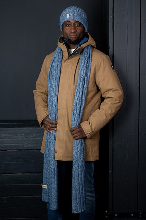Twelve Million Sjaal IJsland - Jeans blauw from Twelve Million