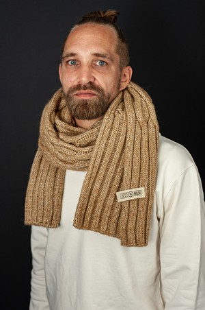 Twelve Million Sjaal IJsland - Taupe from Twelve Million
