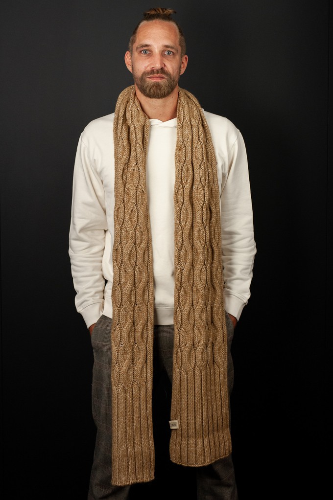 Twelve Million Sjaal IJsland - Taupe from Twelve Million