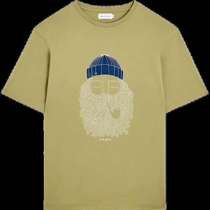 Bask In The Sun Tee Smoking Pipe Lichen from UP TO DO GOOD