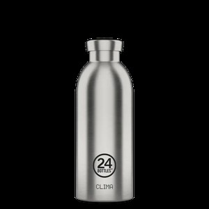 24 Bottles Clima Bottle Brushed Steel 500 ml from UP TO DO GOOD