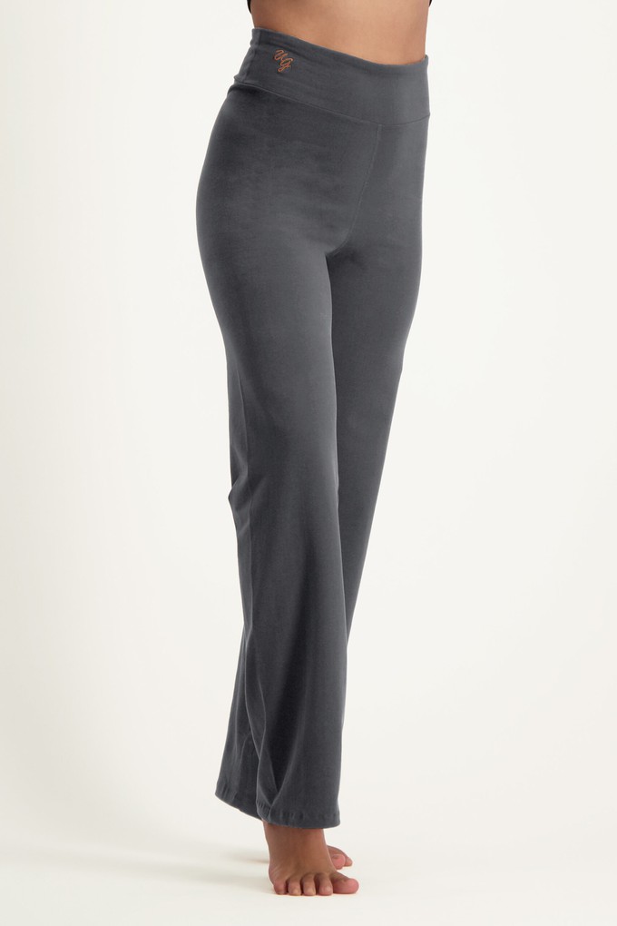 Agni High Waist Yoga Broek – Charcoal from Urban Goddess