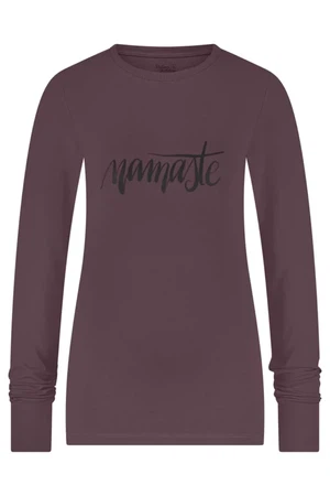 Namaste Core Yoga-Longsleeve – Berry from Urban Goddess