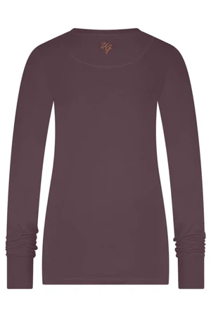 Namaste Core Yoga-Longsleeve – Berry from Urban Goddess
