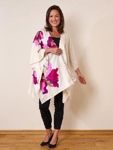 Organic Silk Kimono- Fallen leaf via Urban Medley