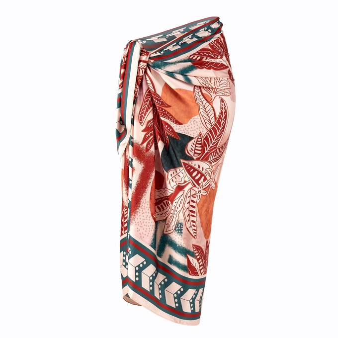 Silk Sarong Skirt - Amazonico from Urbankissed