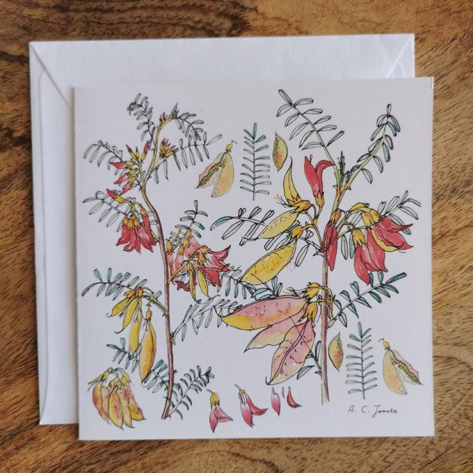 Single Fynbos Greeting Card from Urbankissed