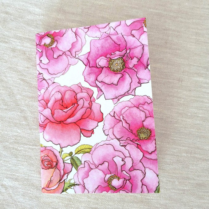 Karoo Roses Notebook from Urbankissed