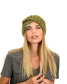 Twisted Knitted Headband - Khaki van Urbankissed