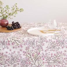 Floral Tablecloth Cotton - Lilac Fynbos via Urbankissed