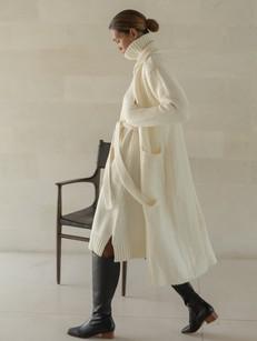 Iman Mohair Coat in Ivory via Urbankissed