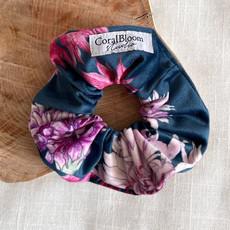 Cornflower On Blue Velvet Scrunchie via Urbankissed