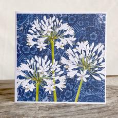 Agapanthus And Delft Greeting Cards via Urbankissed