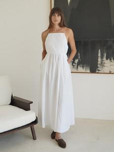 Calliope Backless Dress in White via Urbankissed