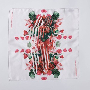 Silk Scarf - Red & Green from Urbankissed
