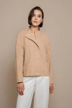 Elodie Cinnamon - Organic Cotton Shirt van Urbankissed