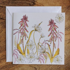 Single Fynbos Greeting Card from Urbankissed