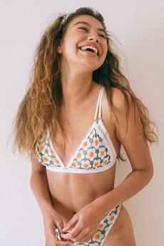 Poppy - Triangle Bralette via Urbankissed