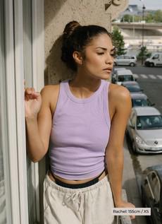 Leah Tank Top - Lilac via Urbankissed