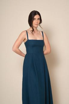 Pleated Maxi-Dress via Urbankissed