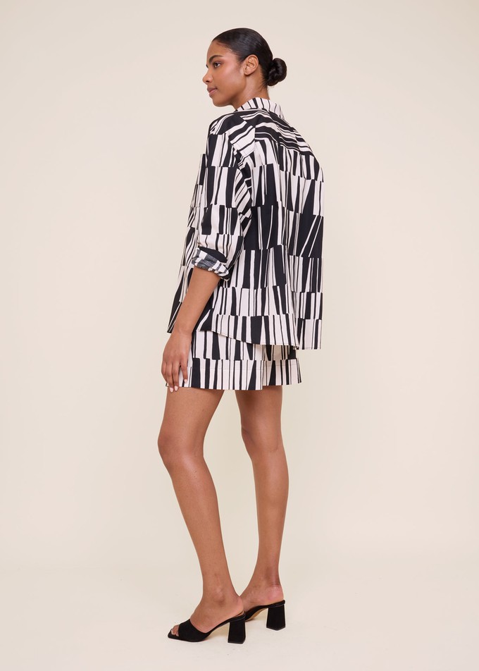 Wide print blouse from Vanilia